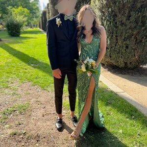 Primavera Couture Prom Dress  Long Formal  00 Sage Green